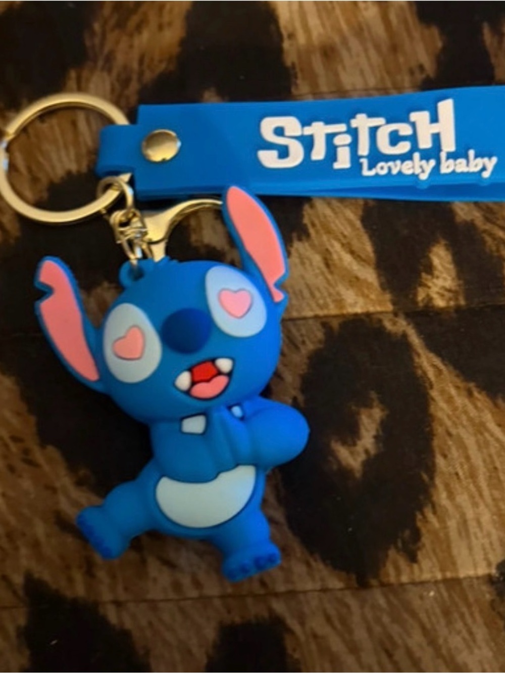 Stitch keychain